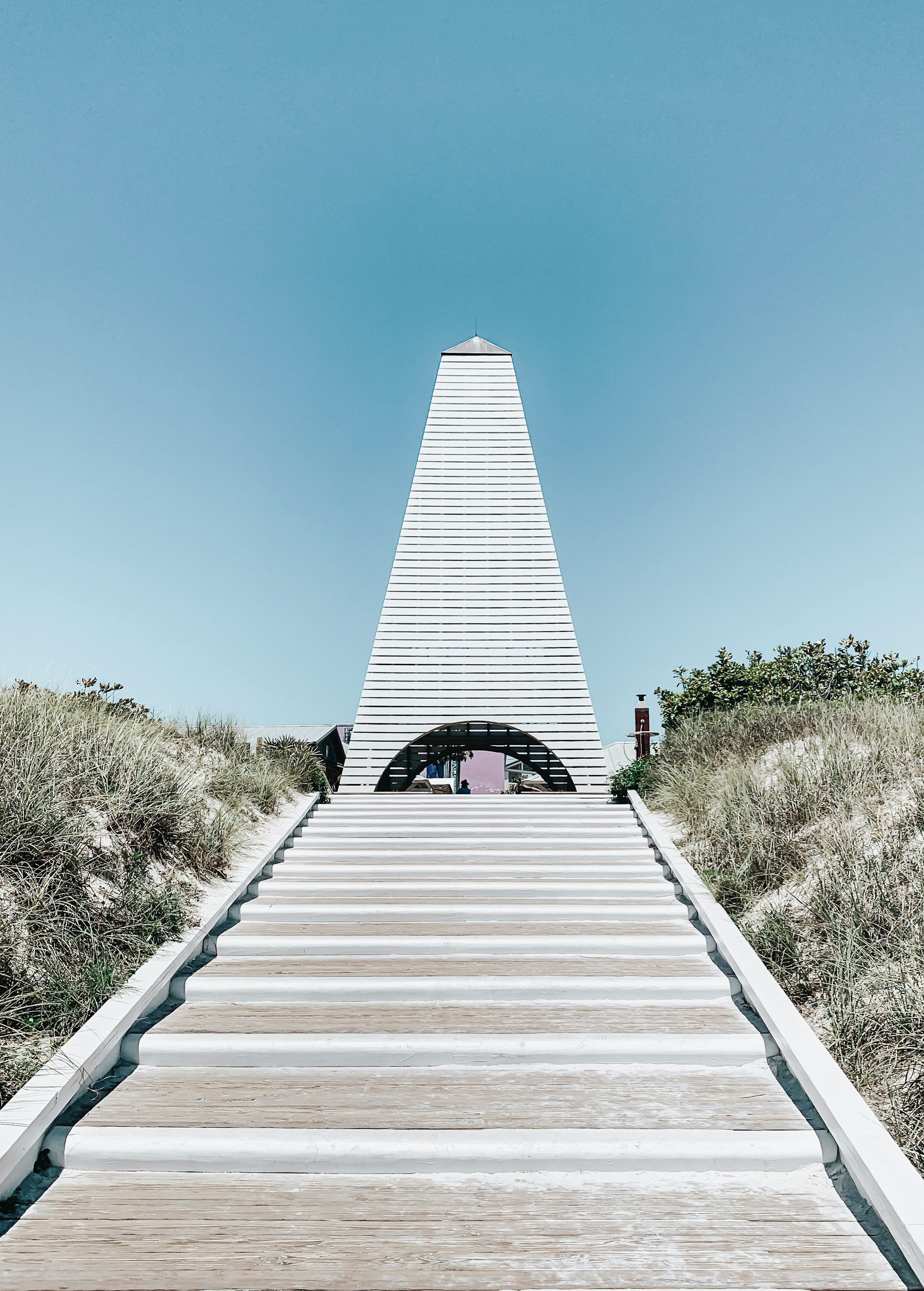 white concrete tower